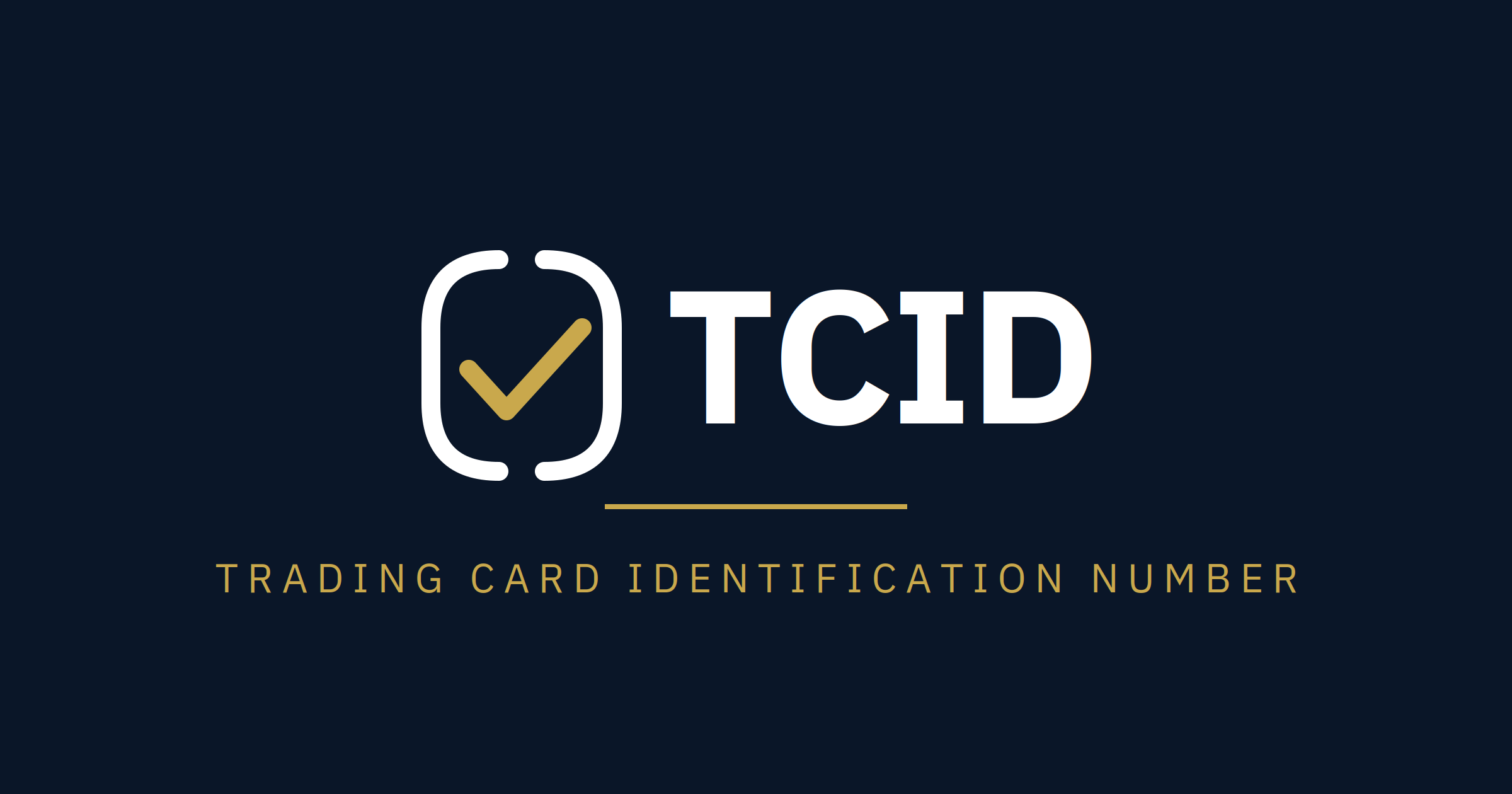 TCID — Trading Card Identification Number